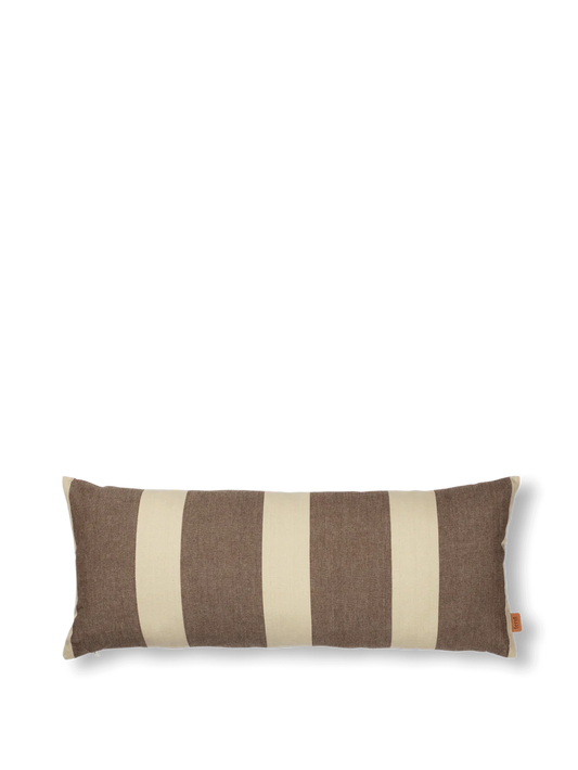 Strand Cushion - Carob Brown / Parchment