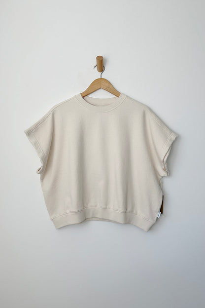 French Terry Sophie Top - Naturel