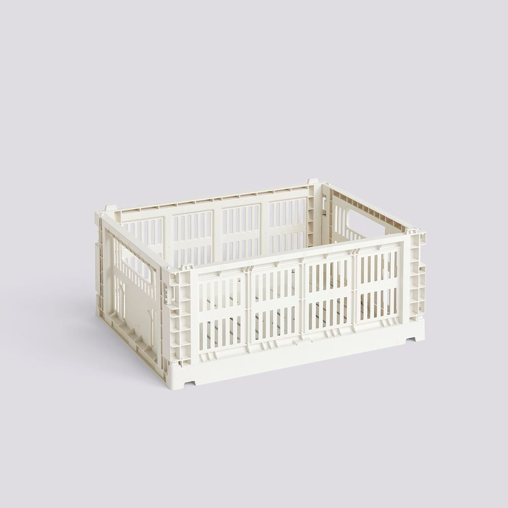HAY Colour Crate Medium - Off White