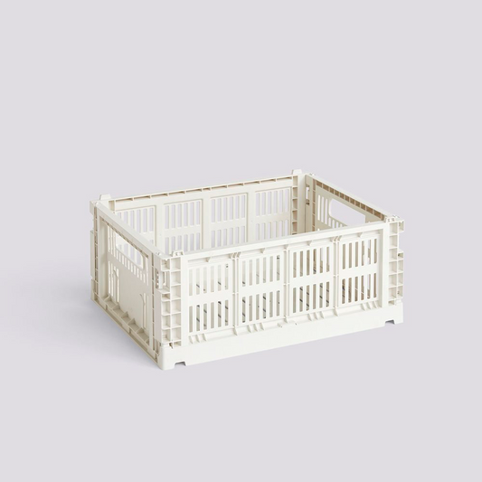 HAY Colour Crate Medium - Off White