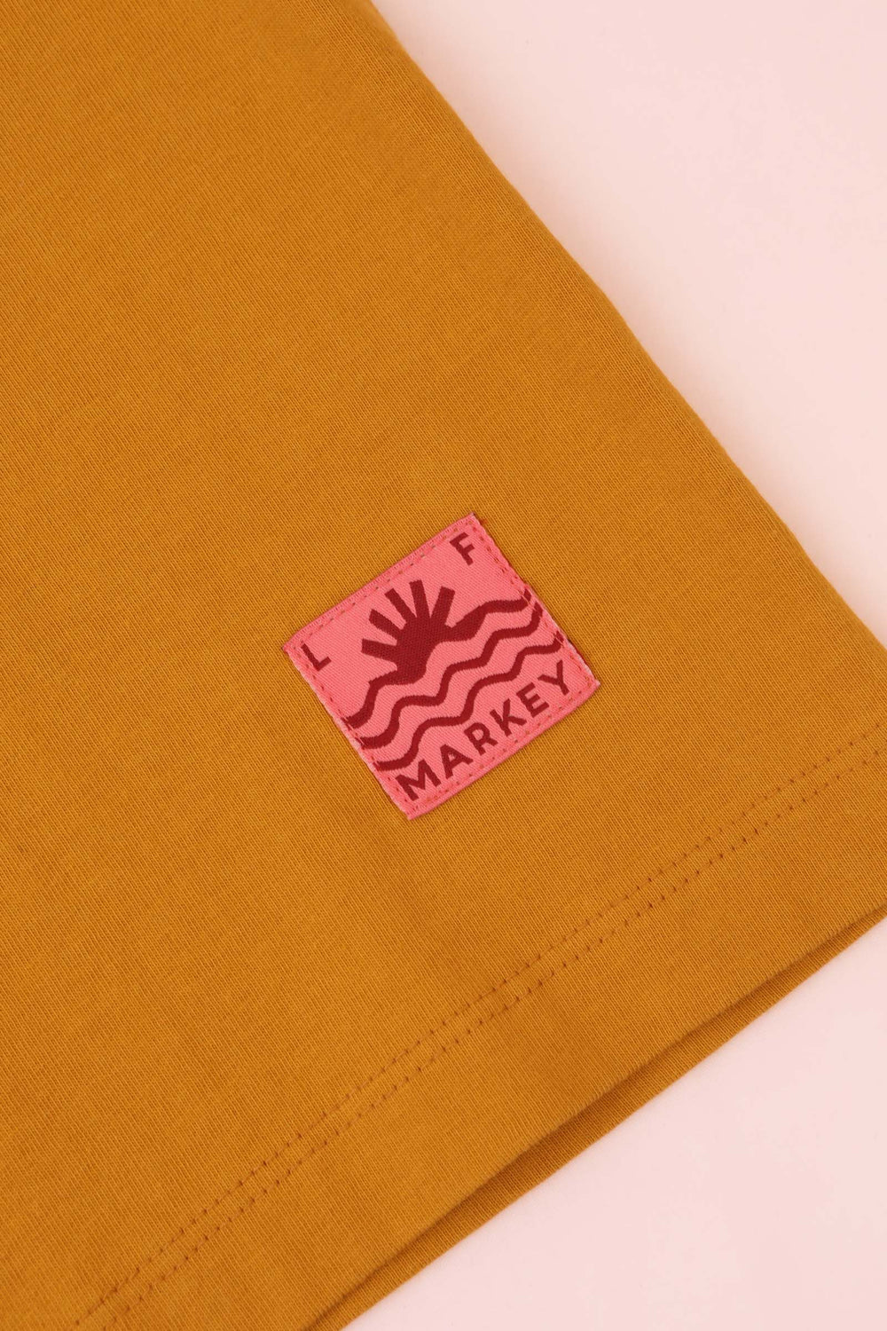 Boxy Tee: Mustard