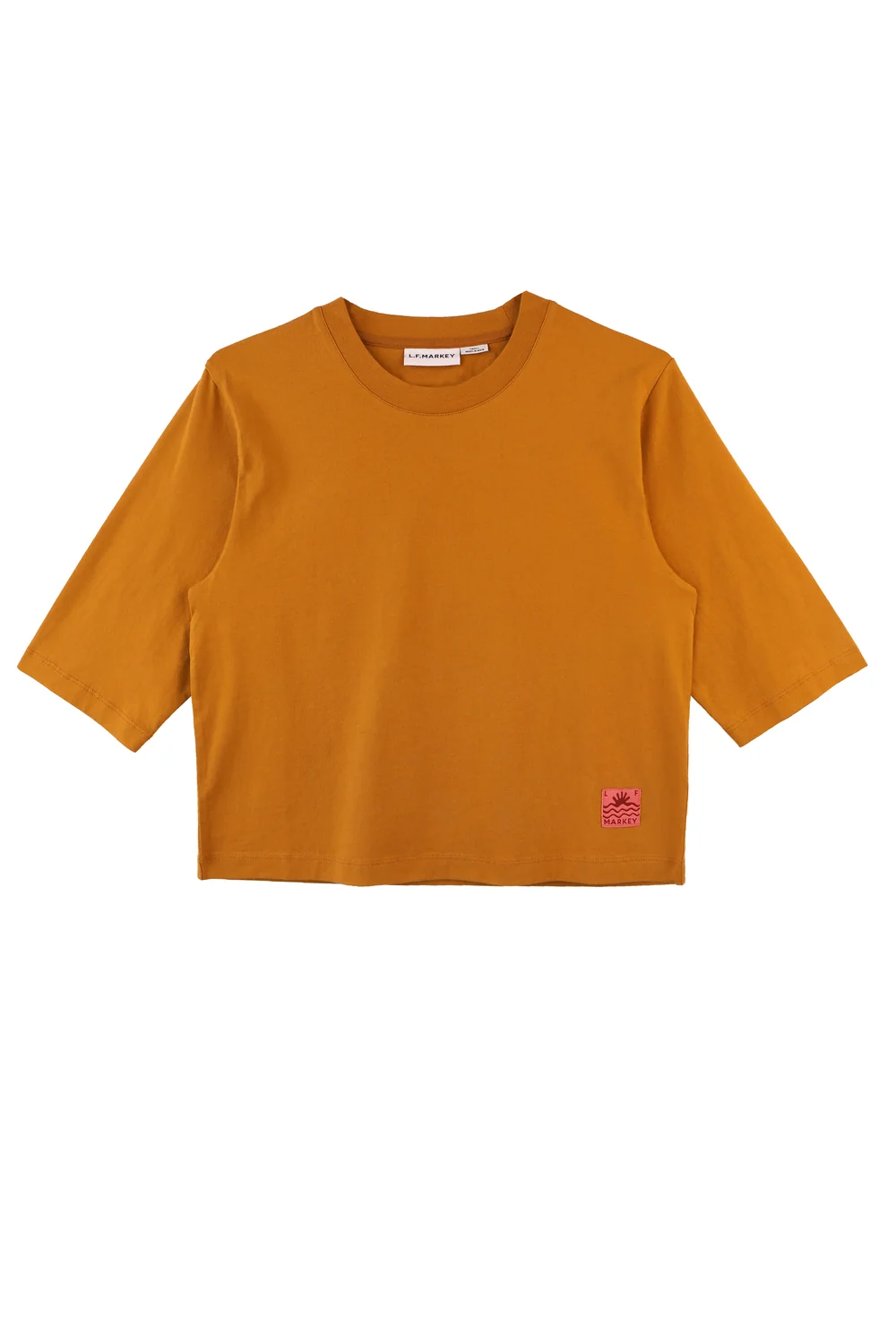 Boxy Tee: Mustard