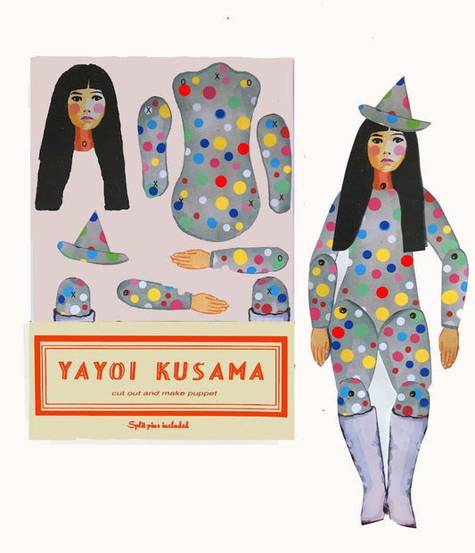 Yayoi Kuasama Cut Out and Make Puppet