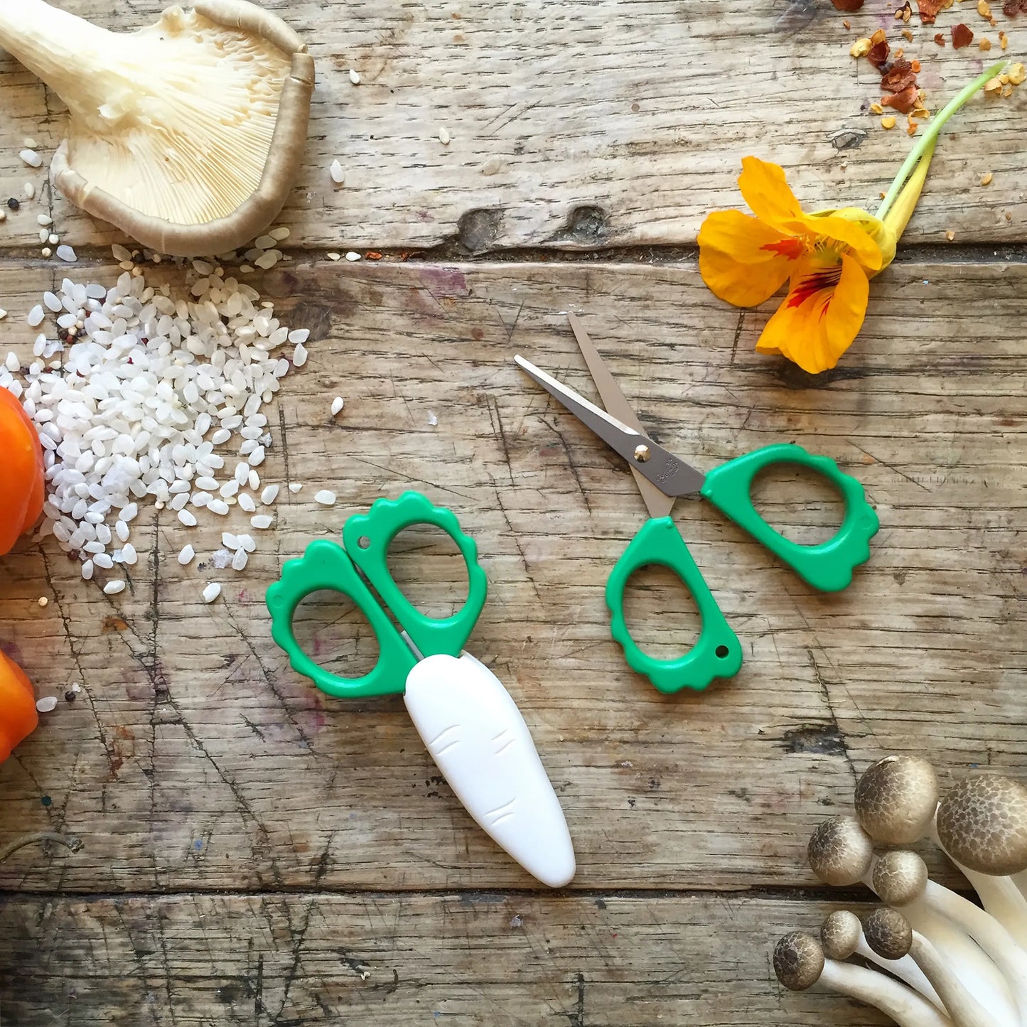 Fridge Magnet Scissors - Carrot