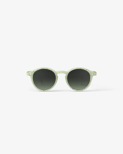 Junior #D Dyed Green Sunglasses