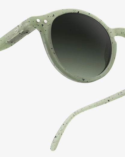 Junior #D Dyed Green Sunglasses