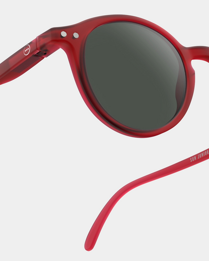 Junior #D Red Sunglasses