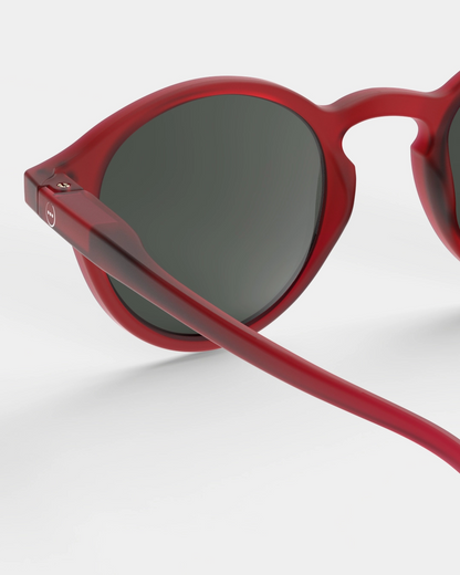 Junior #D Red Sunglasses