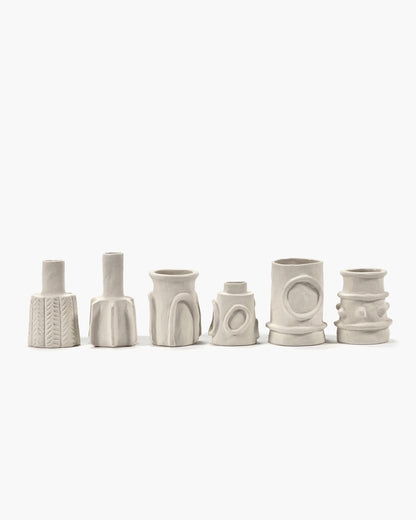 Beige Molly Vases Small - Single