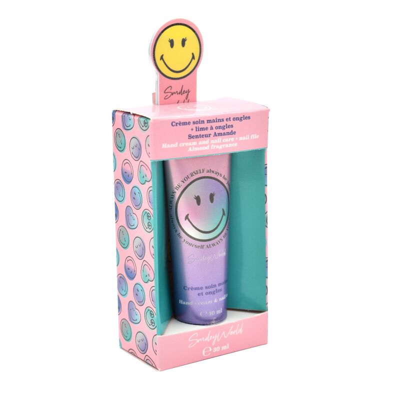 Smiley Hand Cream & Nail File Kit