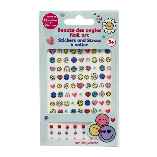 Smiley Nail Art Stickers