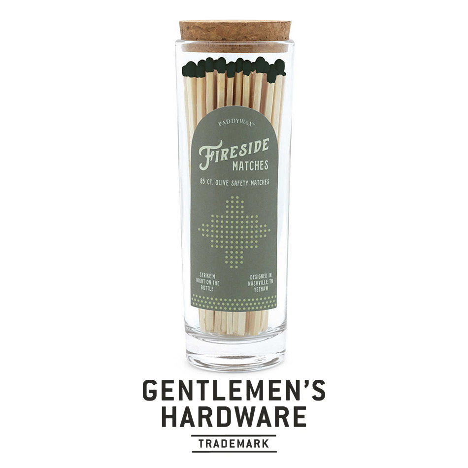 Fireside Safety Matches - Green