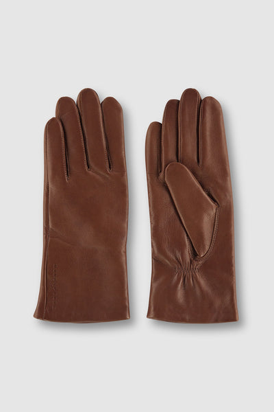 Rino & Pelle Annica Soft Lamb Gloves Cognac