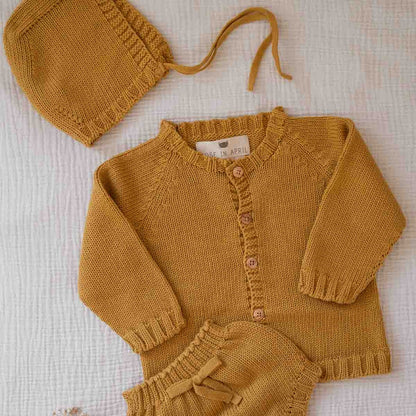 Gaby Baby Cardigan - Honey