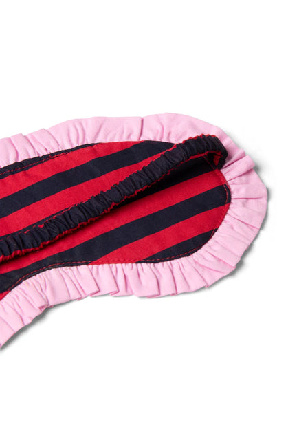 PJ Eye Mask Stripes Red & Navy