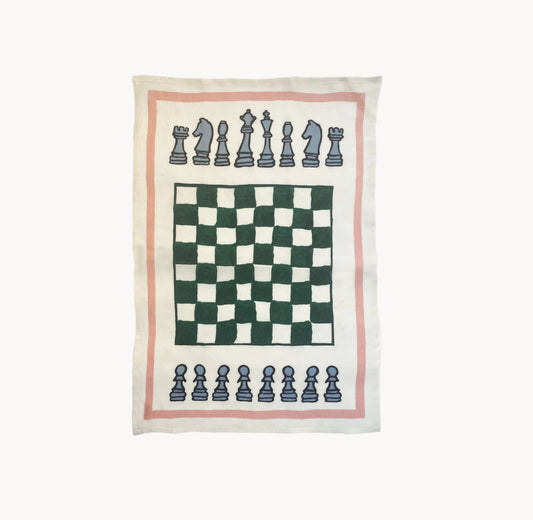 Chess Tea Towel