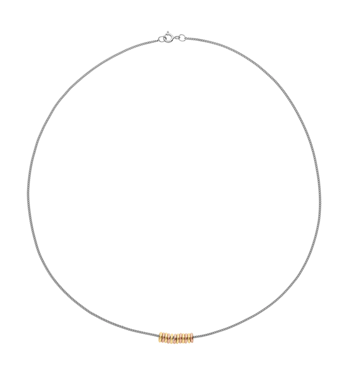 Mix It Up Necklace - Silver
