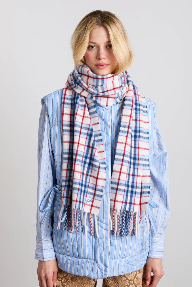 Wool Scarf - Bonnie Check