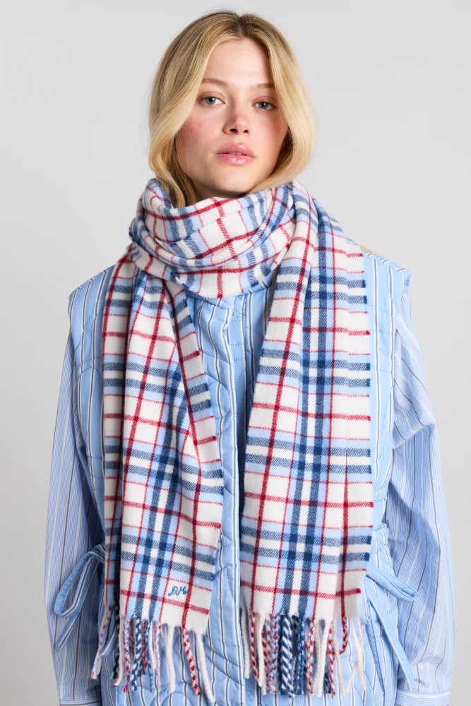 Wool Scarf - Bonnie Check