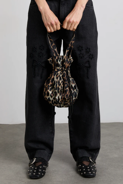 Pouch Bag - Dark Leopard