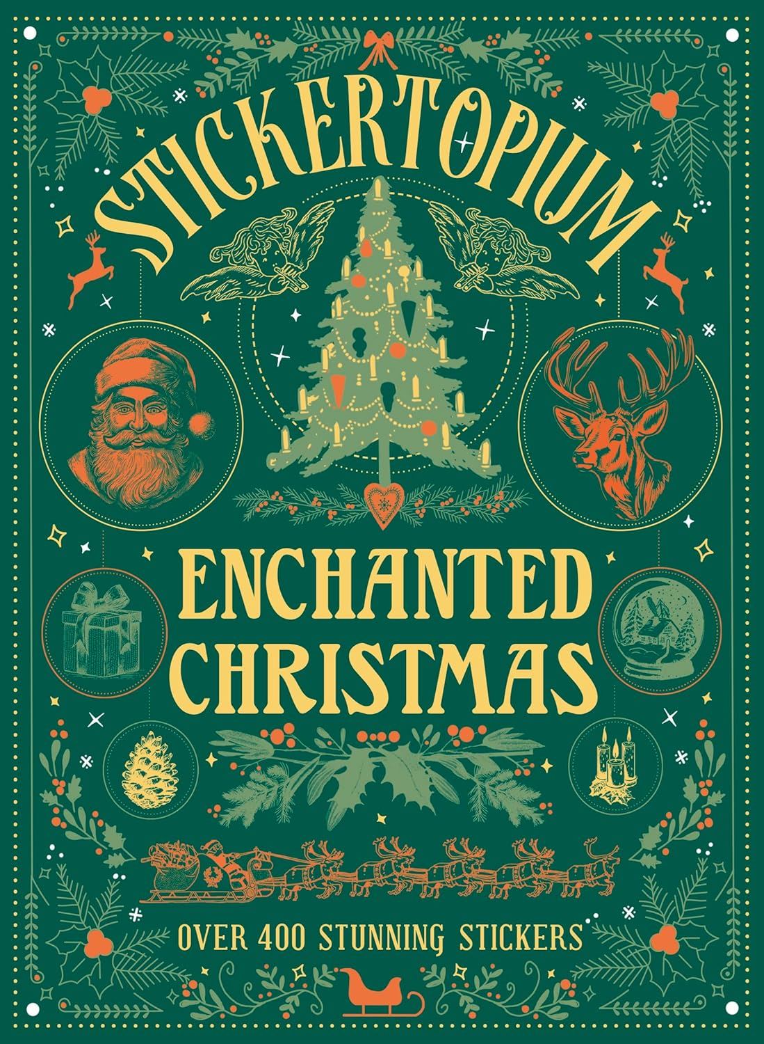 Stickertopium Enchanted Christmas Book