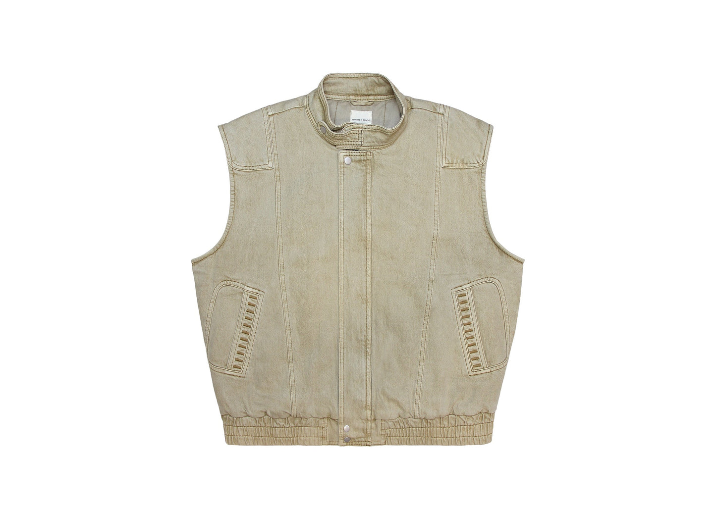 Sleeveless Oversized Juno Waistcoat Jacket