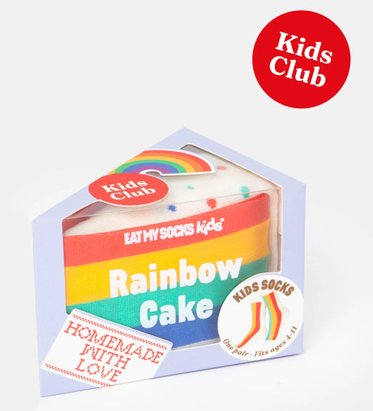 Kid’s Rainbow Cake Socks