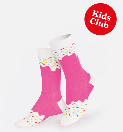 Kid’s Frozen Pop Strawberry Socks