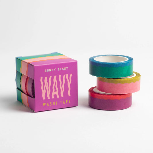 Wavy Wash Tape Set