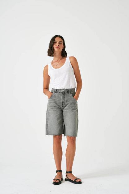 Bo Shorts  - Vintage Steel