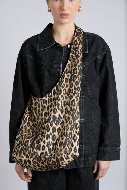 Cross Body Leopard Sling Bag