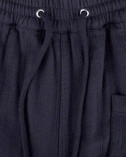 Elio Trousers: Black