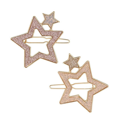 Super Sparkle Star Snap Hair Clips