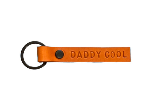 Daddy Cool Tangerine Keychain