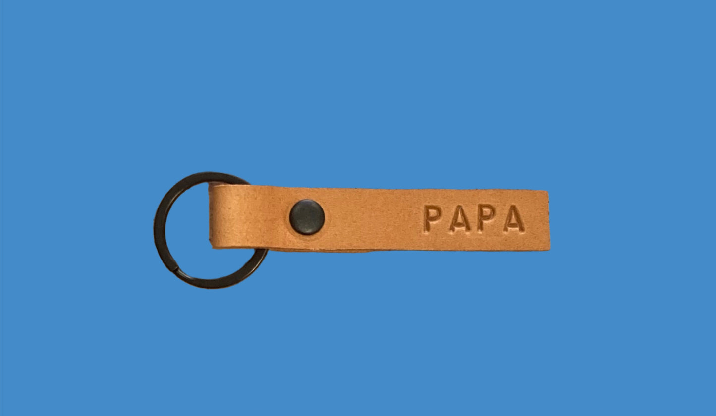 Papa Tan Keychain