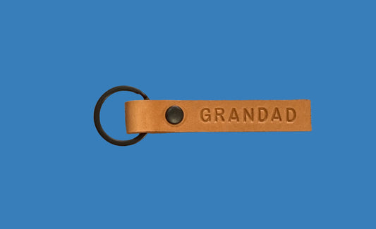 Grandad Tan Keychain