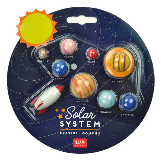 Legami Solar System Erasers