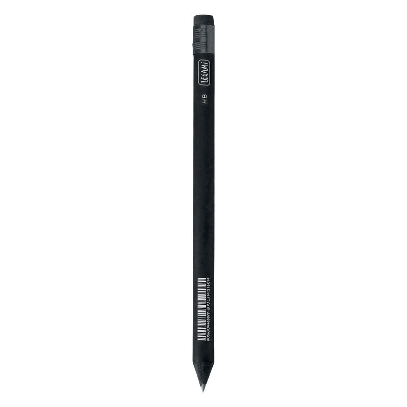 Legami Jumbo Black Pencil With Eraser
