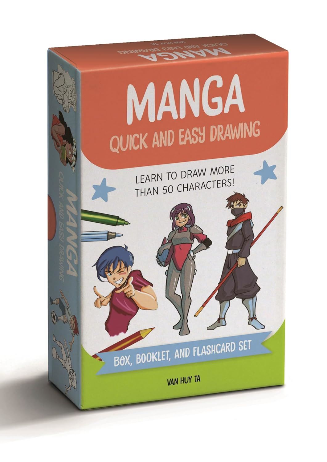 Manga: Quick And Easy Drawing Deck
