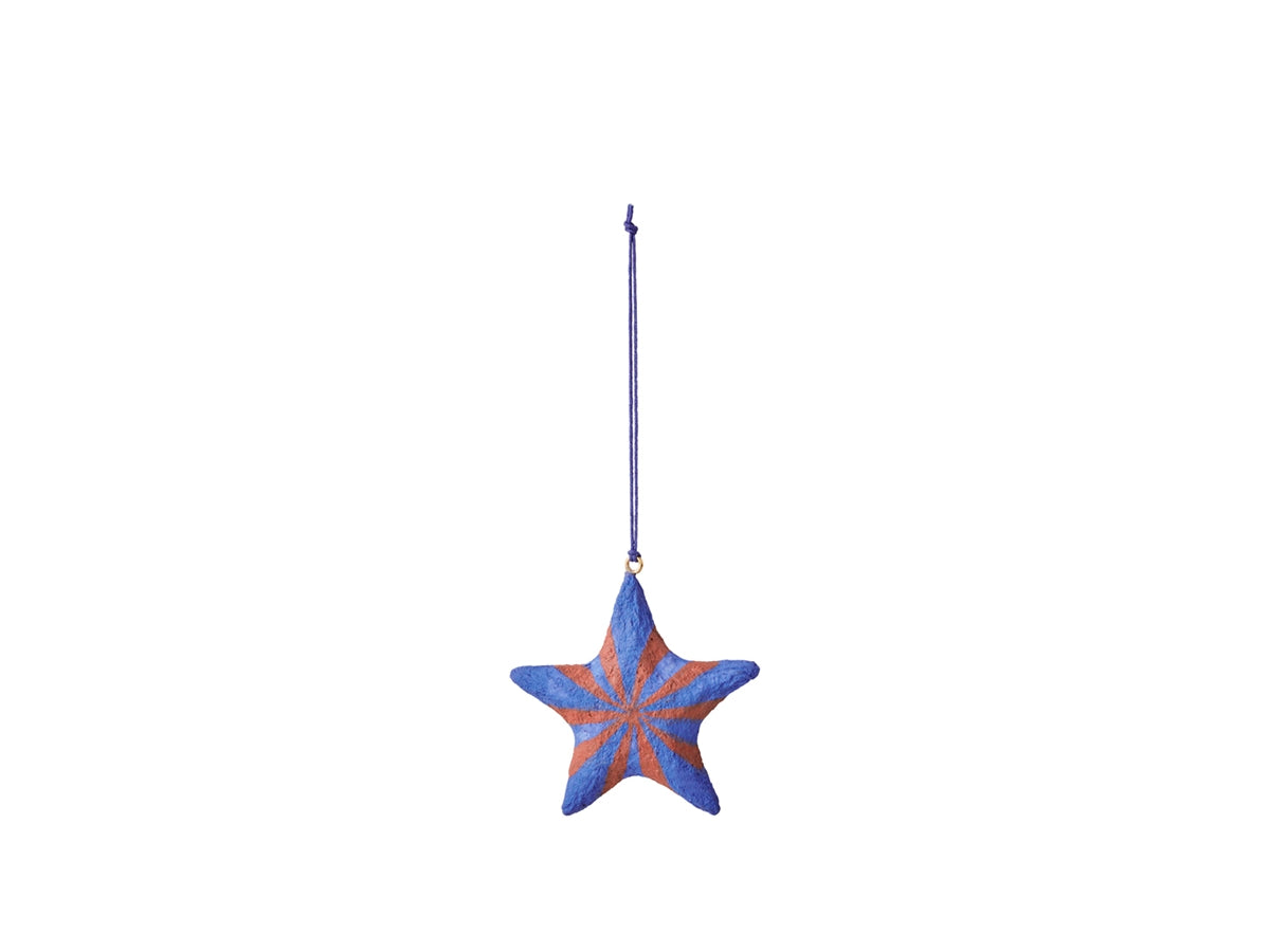 Pulp Star Ornament - Pigeon Blue