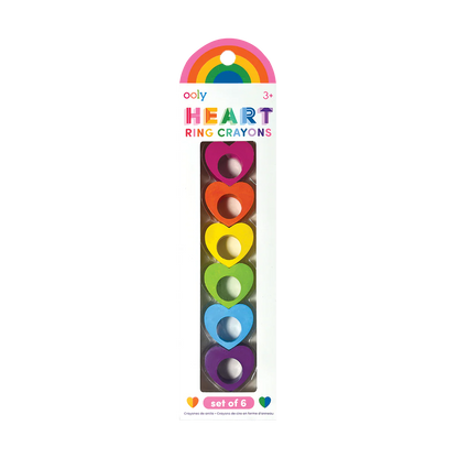 Ooly Heart Ring Crayons