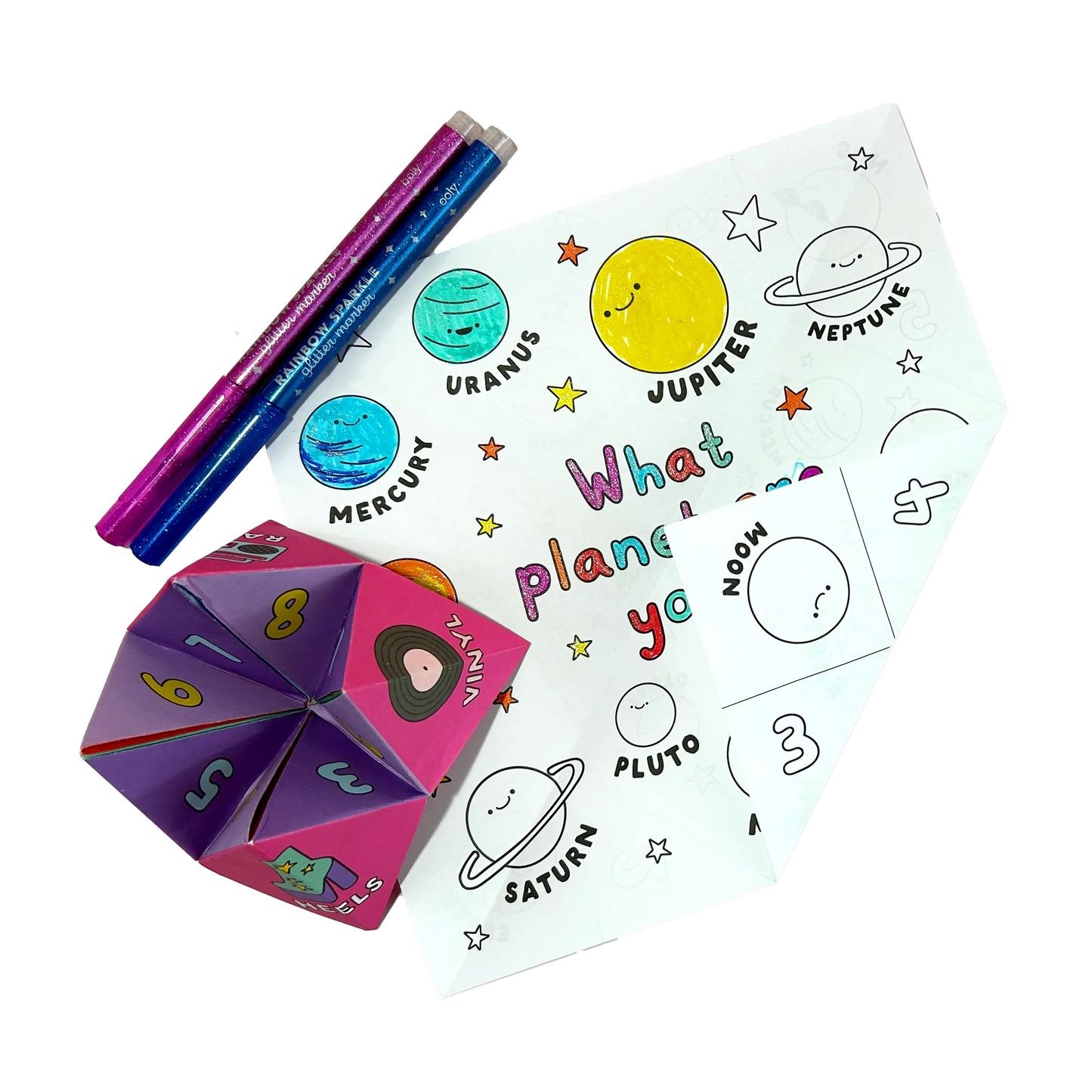 Ooly Fortune Teller Activity Set