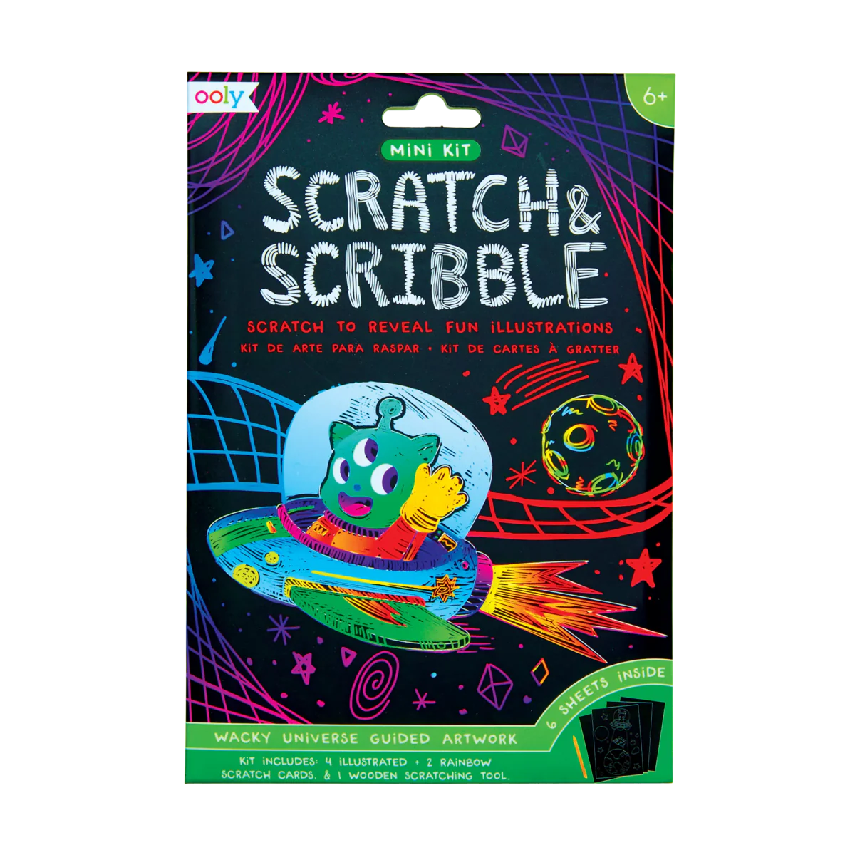 Mini Scratch & Scribble Art Kit