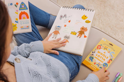 Ooly X Suzy Sticksville Stickers Dress Up Cats
