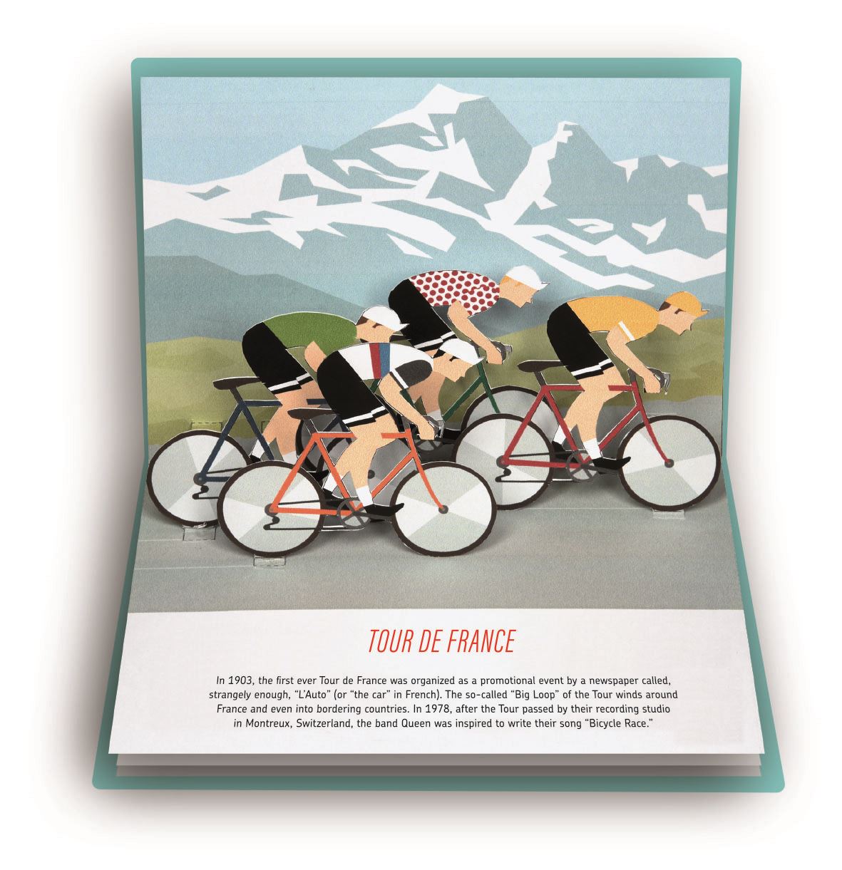 Bicycles: Pop Up Book