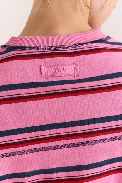 Samara Pink Stripe Tee