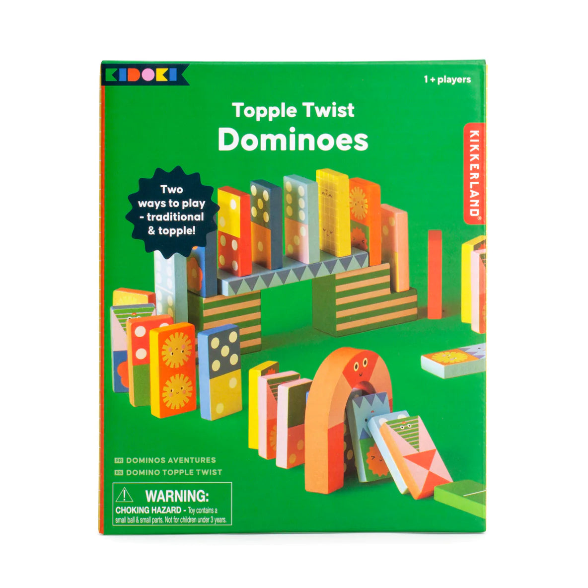 Topple Twist Dominoes