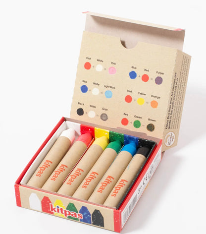 Kiptas Rice Bran Wax Crayons