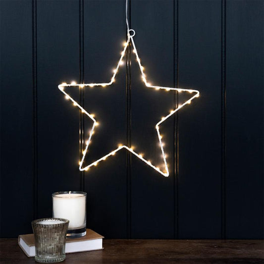 Warm Glow Large LED Star Light