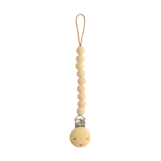 Hera Pacifier Clip - Pale Yellow